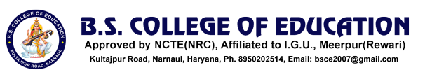 B.S. College Of Education, Narnaul